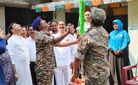 దేశరక్షణలో సాయుధ దళాల సేవలు అమూల్యం ఎమ్మెల్యే శ్రీరాం తాతయ్య