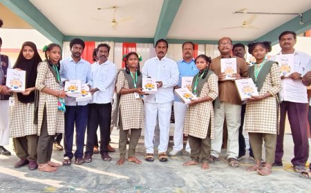 విద్యార్థులు ఏకాగ్రతతో చదివి ఉత్తమ ఫలితాలు సాధించాలి ఎమ్మెల్యే శ్రీరాం రాజగోపాల్ (తాతయ్య) 