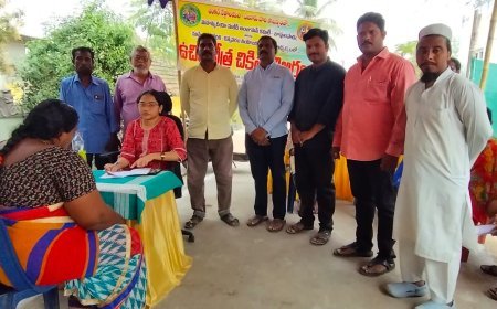 శంకర్ నేత్రాలయం సౌజన్యంతో ఉచిత నేత్ర వైద్య శిబిరం