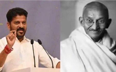 మహాత్మాగాంధీ వర్థంతి సందర్భంగా సీఎం రేవంత్ రెడ్డి నివాళి