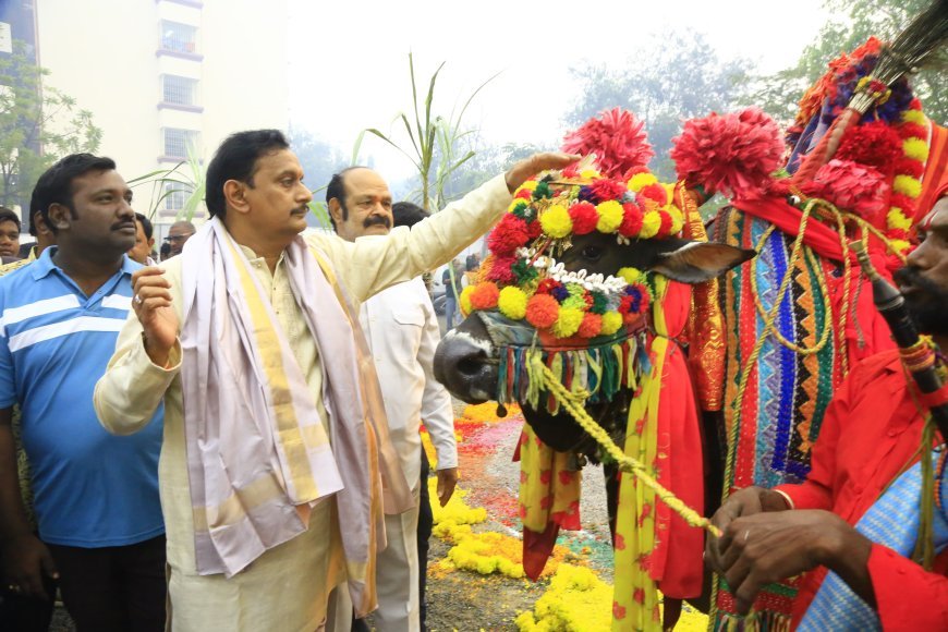 తెలుగు ప్రజల సంస్కృతి, సంప్రదాయాలకు ప్రతీక సంక్రాంతి పండుగ‌