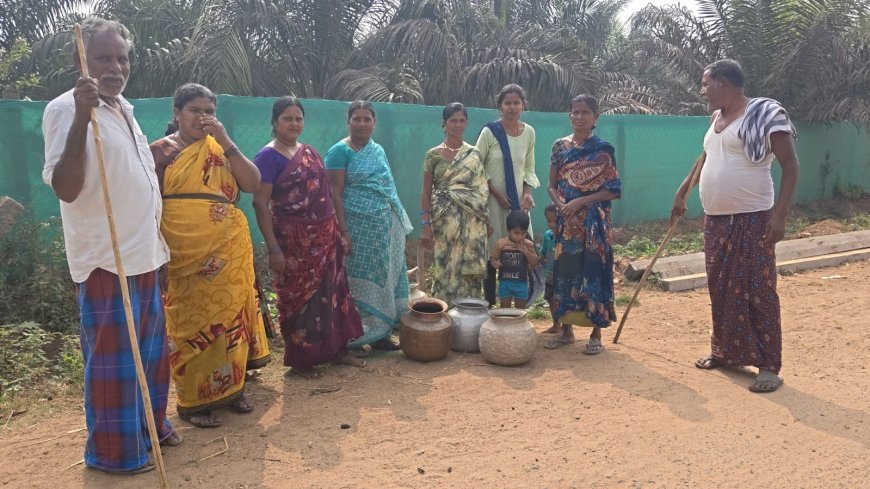 నాగిరెడ్డిగూడెం గ్రామంలో మంచిన నీళ్లు లేక అవస్థలు 