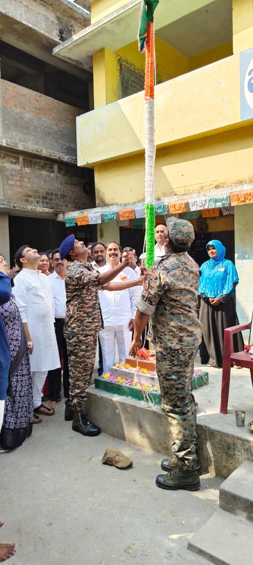 దేశరక్షణలో సాయుధ దళాల సేవలు అమూల్యం ఎమ్మెల్యే శ్రీరాం తాతయ్య