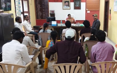 తహసీల్దార్ కార్యాలయాన్ని ఆకస్మిక తనిఖీ చేసిన జిల్లా అదనపు కలెక్టర్