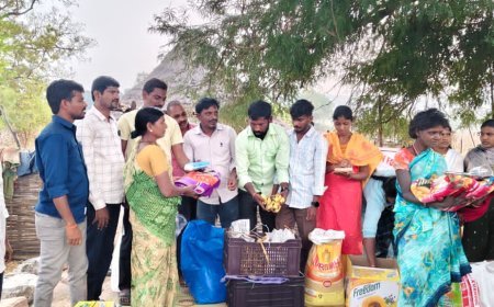 ఆదివాసి ప్రాంతాల బిడ్డలకు అండగా లిటిల్ ప్లాంట్ స్పెషల్ చిల్డ్రన్ ట్రస్ట్ చైర్మన్ గుమ్మడం శివసాగర్