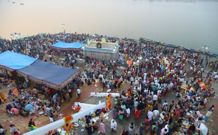 ముక్త్యాలలో కృష్ణమ్మ చెంత భక్తజన సంద్రం 