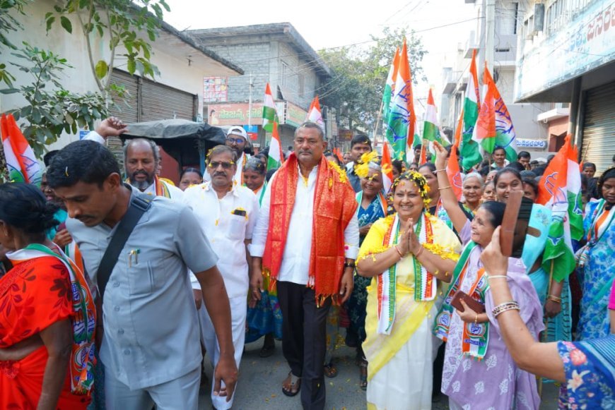 మిర్యాలగూడ మున్సిపాలిటీ ప్రచారంలో కాంగ్రెస్ దూకుడు 