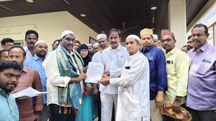 ముస్లిం మైనార్టీ కమిటీ నియామకం చేసిన ఎమ్మెల్యే శ్రీరాం రాజగోపాల్ (తాతయ్య) 