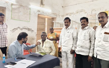 గ్రామాలలో ఉచిత వైద్య శిబిరాలు అభినందనీయం