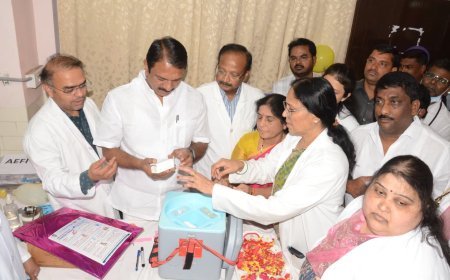 వ్యాక్సినేషన్ కార్యక్రమాన్ని ప్రారంభించిన ఎల్బీనగర్ ఎమ్మెల్యే దేవిరెడ్డి సుధీర్ రెడ్డి