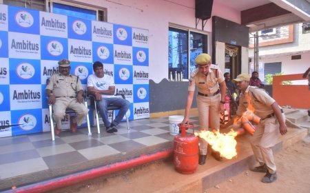 అగ్ని ప్రమాదాల పట్ల అవగాహన ఉండాలి.