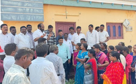 జగనన్న లేఔట్ లో సమస్యలు వెంటనే పరిష్కరించండి