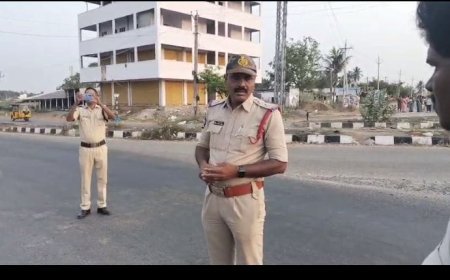 తిరువూరులో హెల్మెట్ పై అవగాహన