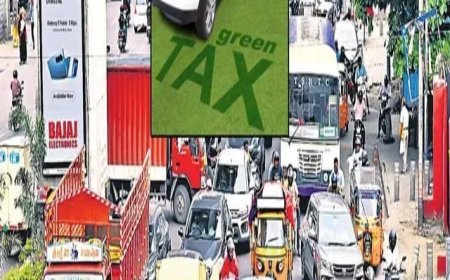 గ్రీన్ ట్యాక్స్ కష్టాలు టెక్నికల్ సమస్యలతో వాహనదారుల ఇబ్బందులు