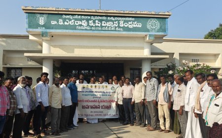 ఆధునిక వ్యవసాయ పద్ధతులపై అవగాహన