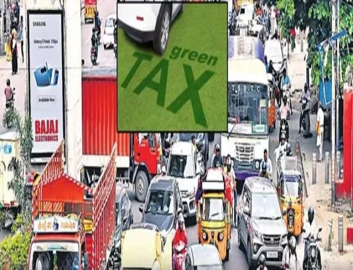 గ్రీన్ ట్యాక్స్ కష్టాలు టెక్నికల్ సమస్యలతో వాహనదారుల ఇబ్బందులు