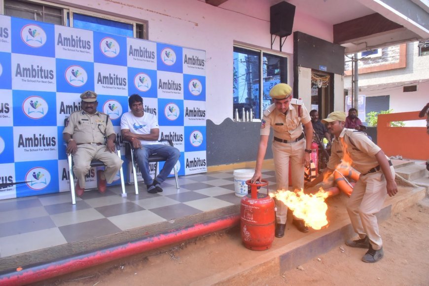 అగ్ని ప్రమాదాల పట్ల అవగాహన ఉండాలి.