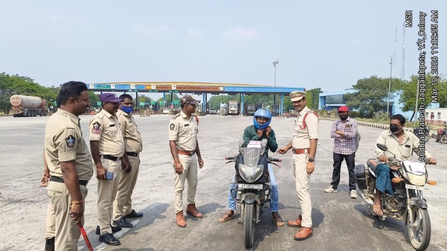 హైవే పై ట్రాఫిక్ రూల్స్ పాటించాలి 