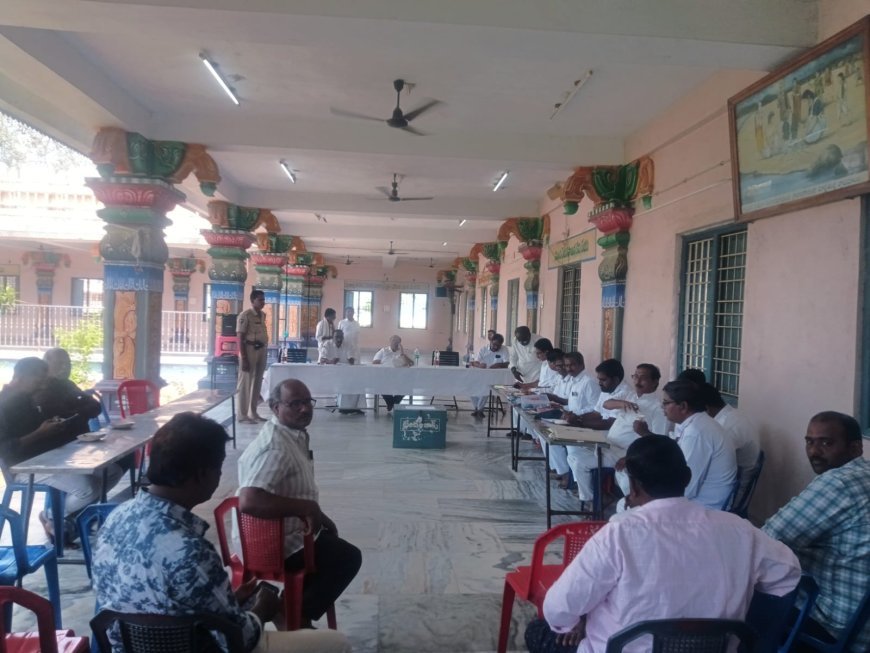 శ్రీతిరుపతమ్మ ఆలయం డోలు వాయిద్యం ఉద్యోగి సస్పెండ్