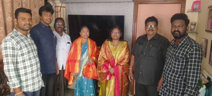 తల్లిదండ్రుల ప్రోత్సాహమే నా విజయ రహస్యం