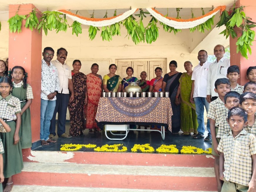 పాఠశాలలో శ్రీరామనవమి వేడుకలు