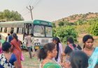 భారీ ప్రమాదం తప్పిన ఆర్టీసీ బస్సు