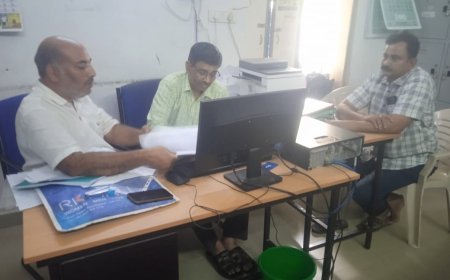 గ్రామపంచాయతీ కార్యాలయంలో ఏసీబీ తనిఖీలు