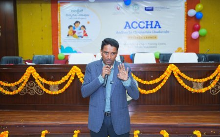 చిన్నారుల సమగ్ర అభివృద్ధి ప్రభుత్వ లక్ష్యం