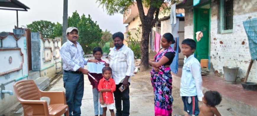 బడి పిలుస్తోంది స్పెషల్ ఏన్రోల్మెంట్ స్పెషల్ డ్రైవ్