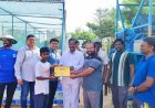 ఎన్టీఆర్ భరోసా పెన్షన్లను అందజేసిన ఎమ్మెల్యే శ్రీరాం రాజగోపాల్ (తాతయ్య) 