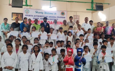 హనుమాన్ జంక్షన్‌లో ఘనంగా సమ్మర్ కోచింగ్ క్యాంప్ ముగింపు వేడుకలు