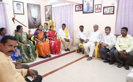 బాధిత కుటుంబానికి టీడీపీ అండగా నిలుస్తుంది ఎమ్మెల్యే తంగిరాల సౌమ్య 