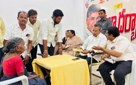 మైలవరంలో ఎమ్మెల్యే వసంత కృష్ణప్రసాదు ప్రజాదర్బార్