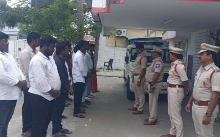 పోలీస్ స్టేషన్‌లో బ్యాడ్ క్యారెక్టర్స్‌కు కౌన్సిలింగ్ 