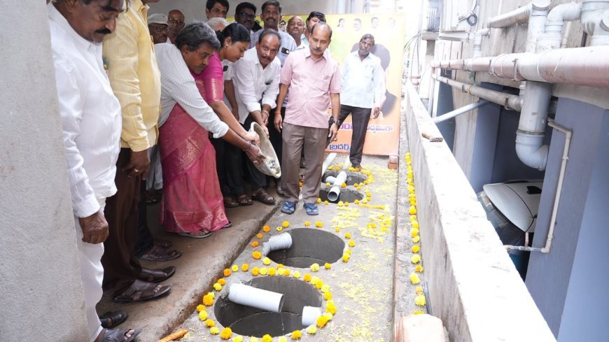 భూగర్భ జలాల సంరక్షణకు ఇంకుడు గుంతలు సమర్థవంతమైన మార్గం
